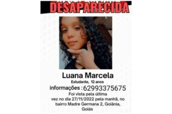 Luana Marcelo Alves tem 12 anos