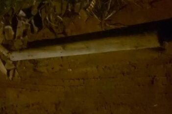 Pedaço de pau utilizado no crime de homicídio