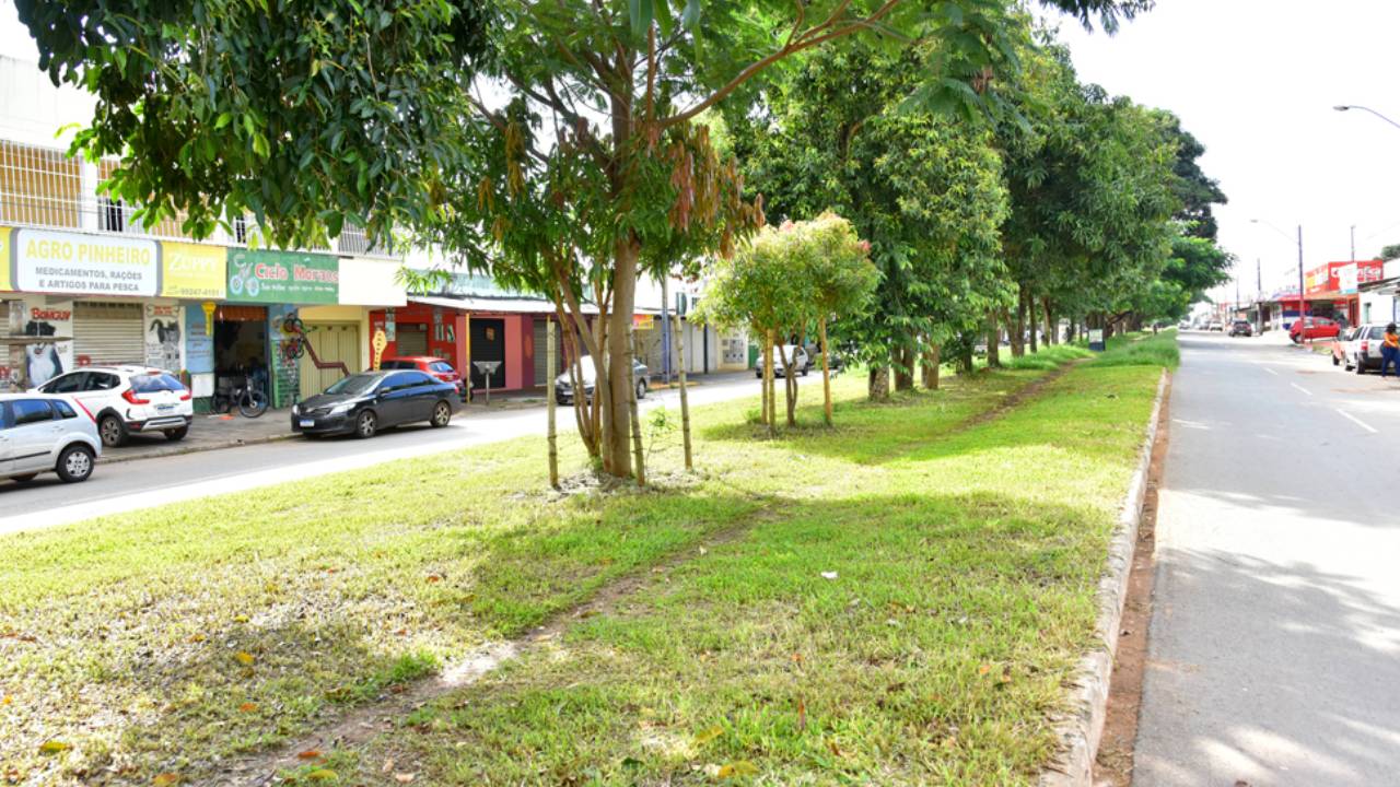 Avenida Arão de Souza em Aparecida de Goiânia