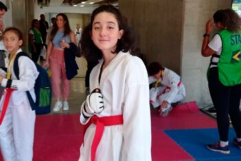 Bianca Guimarães, atleta de taekwondo de Aparecida de Goiânia