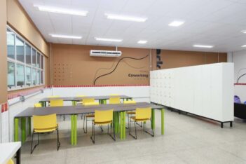 Escola do Futuro em Aparecida ganha laboratórios