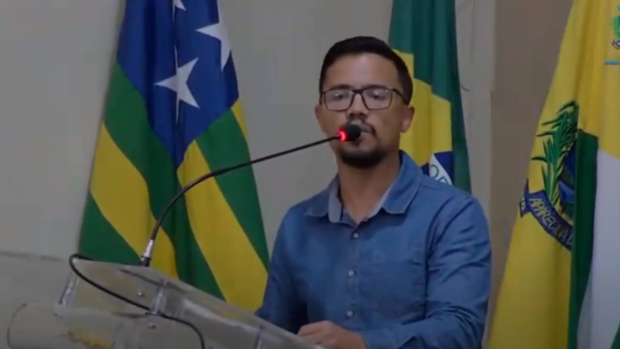 Jornalista e ativista ambiental aparecidense, Rafael Freitas