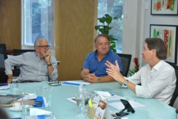Mário Viela, Vilmar Mariano e Ricardo Soavinski