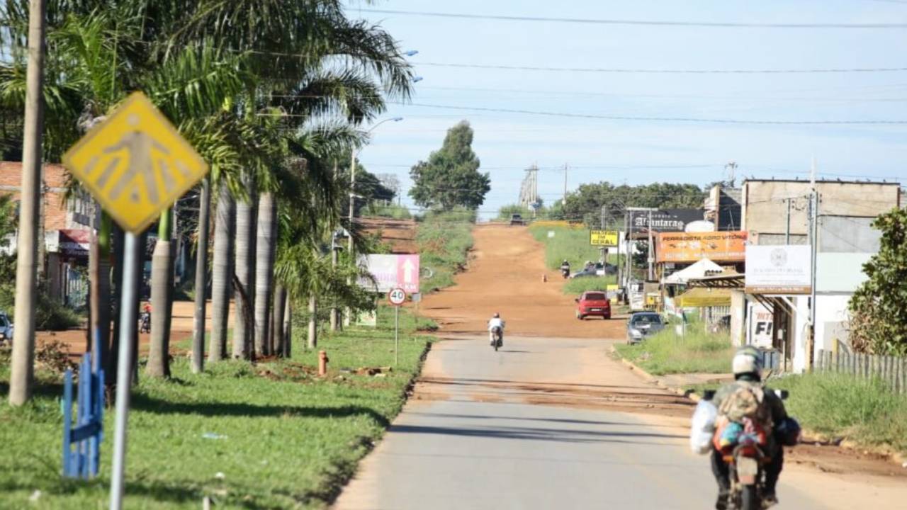 Área de construção do Eixo Estruturante 2A