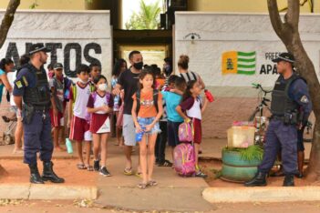 Segurança reforçada nas escolas de Aparecida de Goiânia