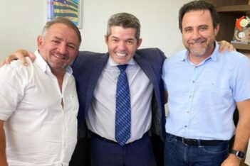 Delegado Waldir Soares e Sérgio Carvalho