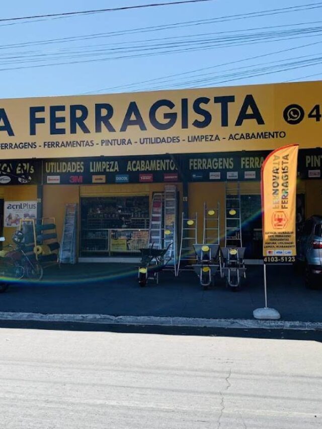 Opções de ferragistas em Aparecida de Goiânia