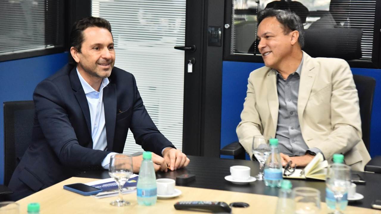 Reunião entre Leandro Vilela e Lenner Jayme