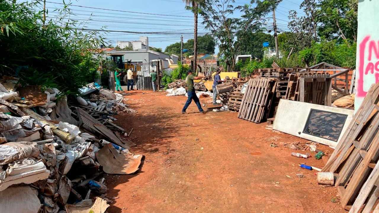 Operação Aparecida Limpa no Jardim Olímpico