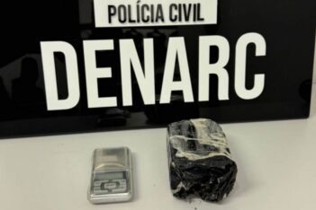 Droga apreendida pelo Denarc