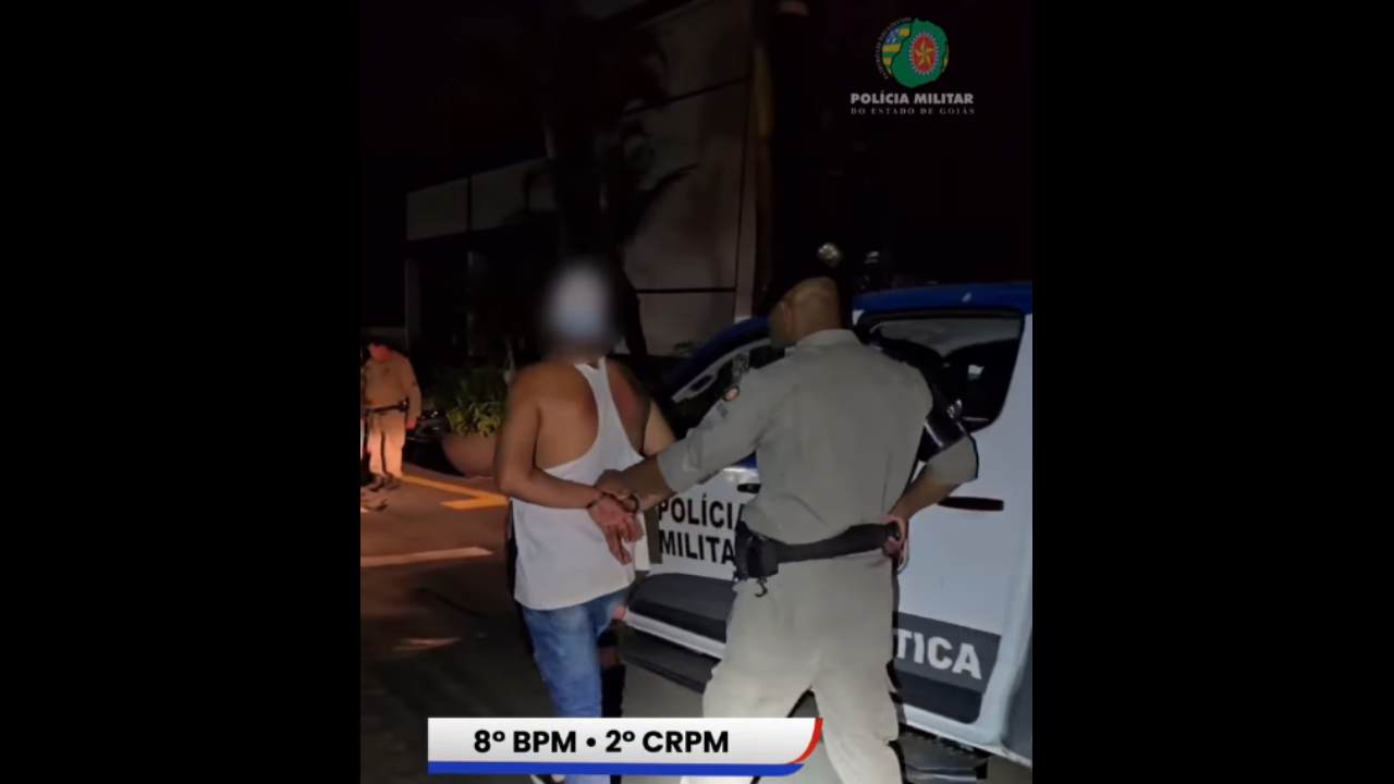 Prisão do acusado de matar o Padrasto